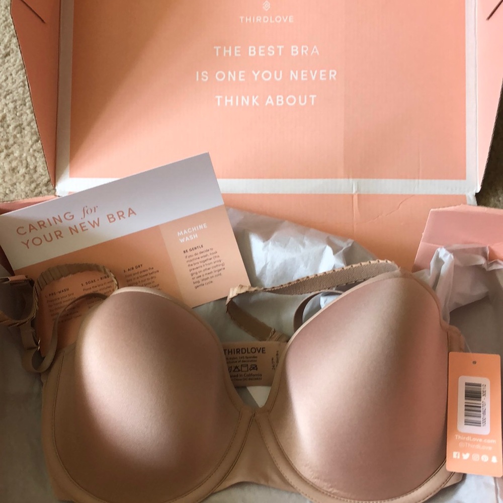 24/7 Classic T-Shirt Bra, ThirdLove, Taupe, 30E1/2